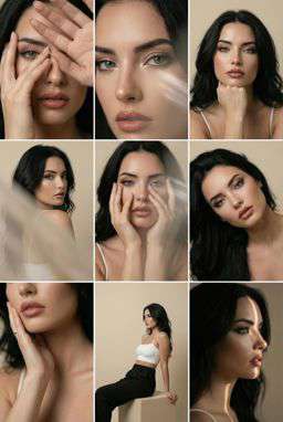 KV Leather - Editorial 3x3 Grid [VAR:3]